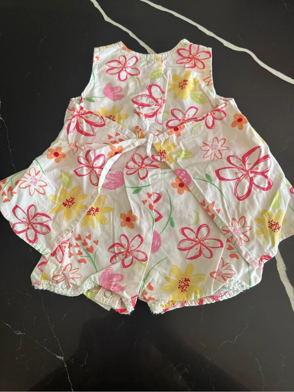 Carter's Girls Floral Tank & Pastel Plaid Romper Sets- vintage‎ y2k